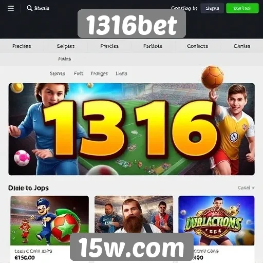 Exploração dos jogos disponíveis em 1316bet