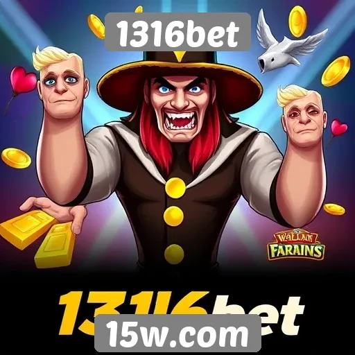 Variedade de jogos disponíveis na 1316bet